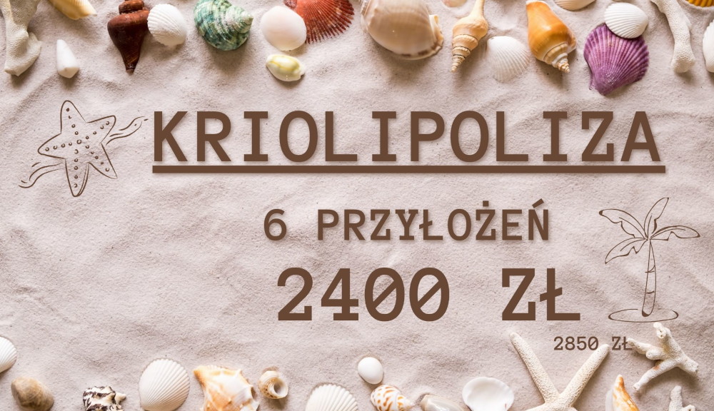 Kriolipoliza FitStudio 6 przylożeń